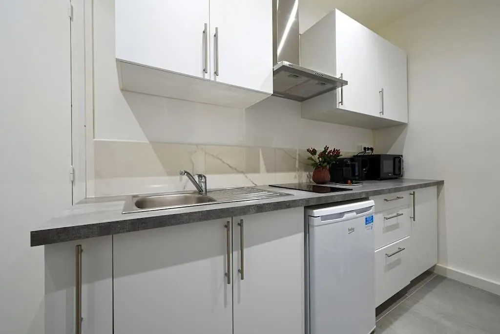 Fresh & Floral - Large Studio For 4 - Batignolles Apartment Paris France